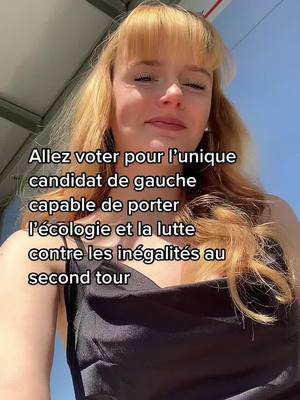 A post by @geo_politique on TikTok caption: Le barrage à l’extrême droite c’est dès le premier tour #politique #presidentielle2022 #jlm2022 #fy #scpo #vote #jlm