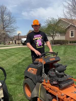 A post by @estrada.lawncare on TikTok caption: We are back and better then ever. Happy to mow again. #fyp #ByeByeSundayBlues #ImoniCarly #woman #lawncare #scag #foryou