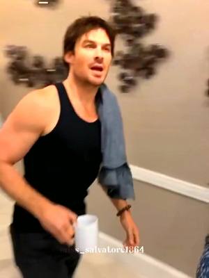 A post by @miss_salvatore1864 on TikTok caption: I'M DYING #iansomerhalder #thevampirediaries #haaaaa #muscle #gym #flopera #fyp #fyp #fyp