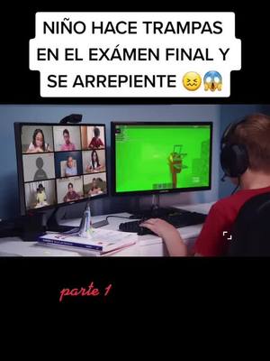 A post by @epic.moments_2 on TikTok caption: Parte 2?#examen #dharmann #niño #trampa #escenas #lentejas #fypシ #viral #video @andres17103