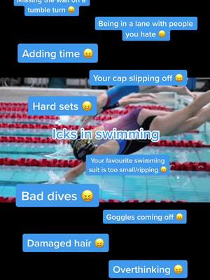 A post by @_.swimming on TikTok caption: Honestly some of the worst things about swimming #swimming #fyp