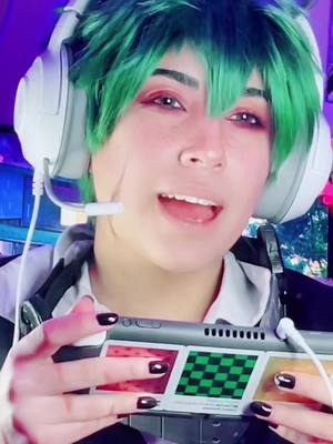 A post by @siraminu on TikTok caption: Villain Deku plays Fortnite headcannon 🎮 #villaindeku #myheroacademia