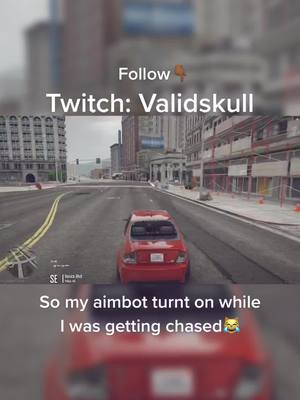 A post by @validskull on TikTok caption: Twitch: Validskull #fyp #gta5 #fiveM #gtarp #viral #bigex #ybnls #aimbot #trending #gtaviral #roleplay #ishowspeed #kayflock #charlidamelio