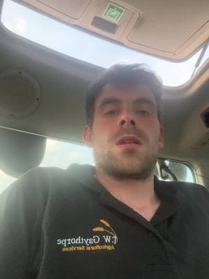 A post by @tomgaythorpe on TikTok caption: When the joystick decides to shit itself at 7pm on good Friday 🤦🏼‍♂️ #agriculturalcontractor #fendtglobal #yorkshire #farming #foryou