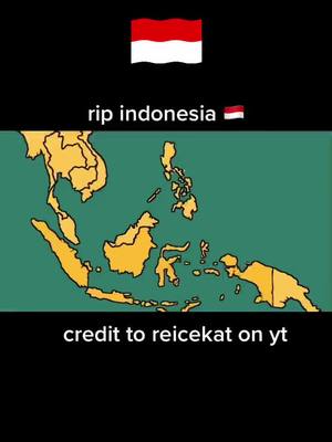 A post by @countryballscontent on TikTok caption: #countryballs #polandball #geography #indonesia🇮🇩