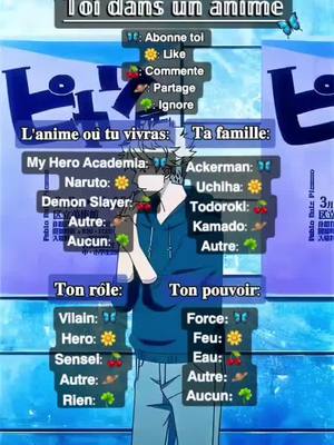 A post by @akasukie on TikTok caption: <33 #pourtoi #manga #anime #naruto #mha #bnha #hxh #aot