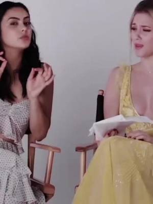 A post by @betty_e_ronny on TikTok caption: loro due>>> #lilireinhart #camilamendes #riverdaleedits #riverdale #andiamoneiperte #lamila