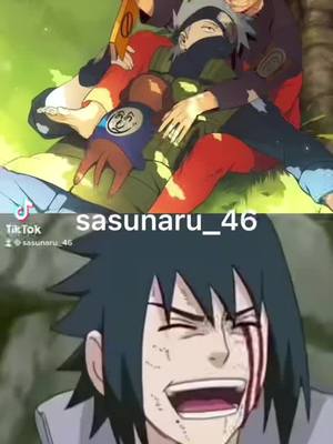 A post by @sasunaru_46 on TikTok caption: Video again😅 #sasunaru #narusasu #sasunaru💙🧡 #naruto #sasuke #fypシ #fy #fyp #foryou #foryoupage #kakashi #hatake #copyninja #funny #justforfun #sasunaru_46