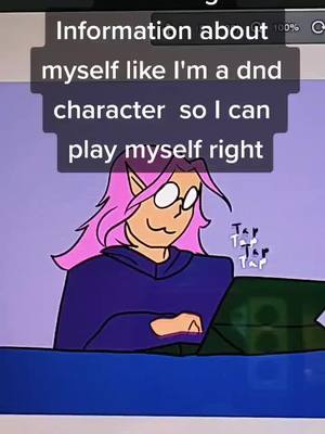 A post by @maddwitch.rip on TikTok caption: #dnd #lgbtq #dungeonsanddragons