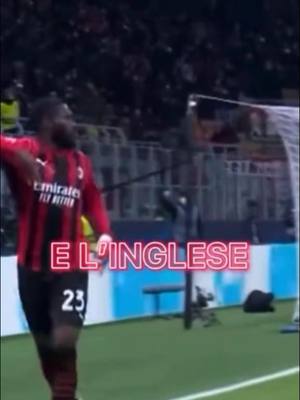 A post by @acmilan_.hub on TikTok caption: quando mischiavi il romano e l'inglese ❤️🖤@acmilan