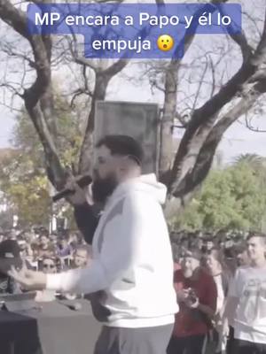 A post by @batallasxfreestyle on TikTok caption: Papo vs Mp FMS Argentina 🇦🇷 | Jornada recuperativa #freestyle #fyp #viral