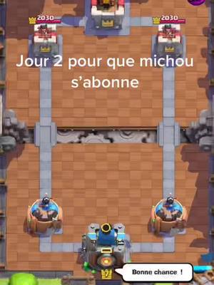 A post by @clash_royale20222 on TikTok caption: JOUR 2😜tag-le @michou_yt #fyp #clashroyale #foryou #abcxyz #michou