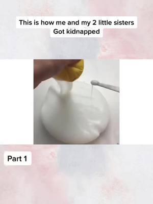 A post by @random._.things.75 on TikTok caption: This is how me and my 2 little sisters got kidnapped part 1 #kidnapped #part1 #slime #asmr #storytime #fypppppppppp #