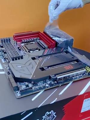 A post by @oesy0 on TikTok caption: #rog #ram #xzybca #pc #cpu #pcbuild #computer