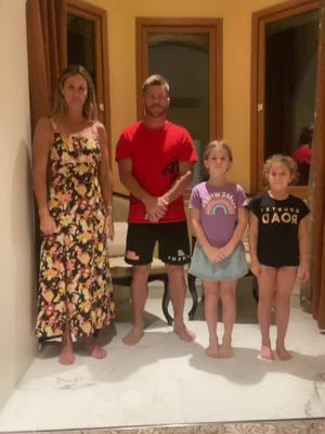 A post by @davidwarner31 on TikTok caption: No idea what we are doing here but the kids have stitched us up 😂😂 #trending #cheeky #chickychachaboomboom