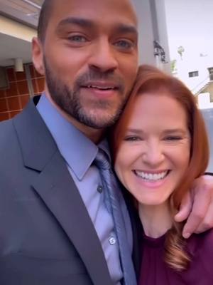 A post by @japrilswrld_ on TikTok caption: THEY’RE BACK!! #greysanatomy #jessewilliams #sarahdrew #japril #onlyinmycalvins #foryou