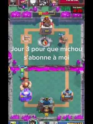 A post by @clash_royale20222 on TikTok caption: Jour 3😛ses un de mes petits comptes #fyp#clashroyale #foryou #abcxyz #michou @michou_yt