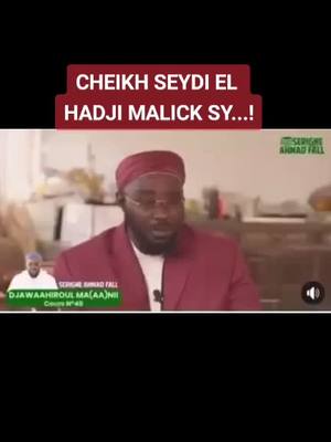 A post by @sarrattijani on TikTok caption: CHEIKH SEYDI EL HADJI MALICK SY.