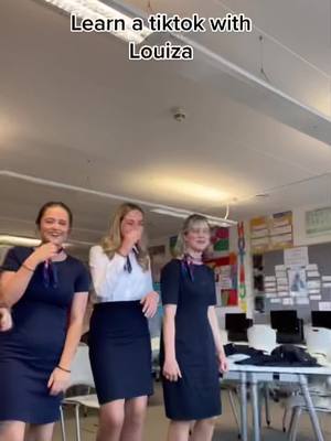 A post by @cabincrewclass21 on TikTok caption: Who wants a part 2 #cabincrew #trending #airhostess #flightattendants #fypシ #foryoupage #fyp #teachersoftiktok #mymoneydontjiggle #jigglejiggle #chickenshopdate #learnadance #part1