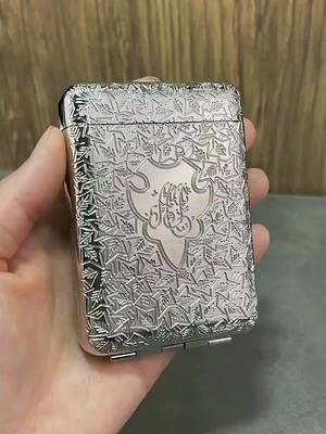 A post by @lighterwq on TikTok caption: #foryou #lighter Vintage cigarette case for 14 pcs