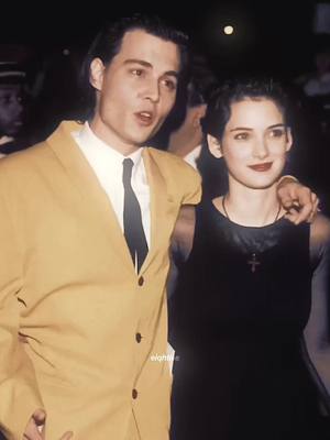 A post by @movedtoanotheracc111 on TikTok caption: parents !! #eiqhties #johnnydepp #winonaryder #fyp