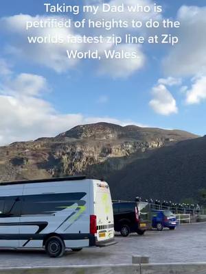 A post by @thecrazydogmom on TikTok caption: Staff said in the 6 years they’d been there this had never happened. Whoops 😅😂 @Zip World | Adventures #zipworld #Wales #zipline #adventure #fyp #fail #adrenaline #foryou