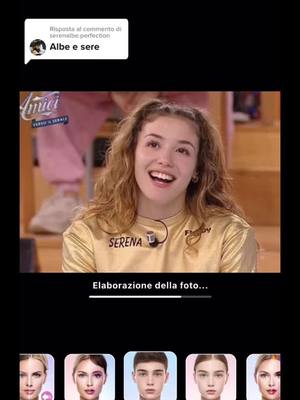 A post by @jolanda_edit on TikTok caption: Rispondi a @serenalbe.perfection ecco a tee💘#amici21 #perte #serenaealbe