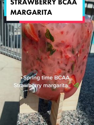 A post by @donchinito on TikTok caption: @ruleoneproteins Strawberry basil margarita for spring parties 😮‍💨