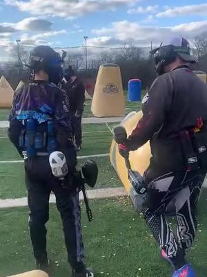 A post by @opposition_paintball on TikTok caption: Practice Dump 2 #Paintball #Dream #Team #bunkerkingspaintball