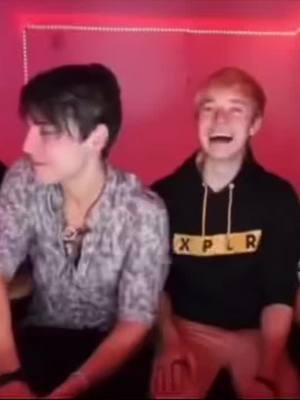 A post by @samxcolbyxadventures on TikTok caption: Colby’s stare tho👀 #colbybrock #colbybrockedit #samgolbach #samandcolby #coreyscherer #jakewebber #traphouse