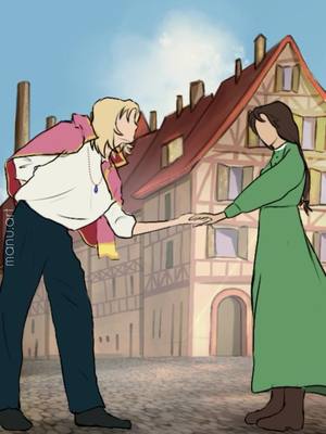 A post by @mantou_art on TikTok caption: Why can’t I get over this movie?😩✨ #animation #digitalart#fyp#procreate#howlsmovingcastle#howlfanart#howlandsophie#procreateanimation#foryou#foryoupage#howlcosplay#howlpendragon#howledit