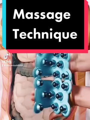 A post by @dragonball4553 on TikTok caption: #howtomassage #relaxation #massagetechnique #ShowYourJOWO #weightloss #CapCut #foryou #fypシ