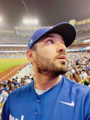 A post by @ on TikTok caption: Blue heaven on earth baby 💙 hahahaha #fyp #dodgers #moonknight #foryou