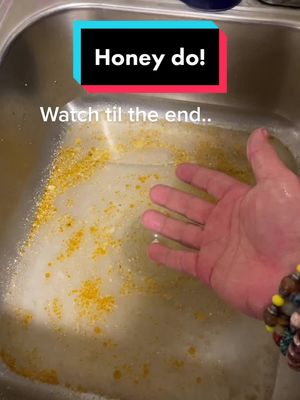 A post by @ on TikTok caption: “The sink’s clogged again but you can finish playing your game”