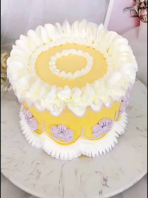 A post by @cakehold on TikTok caption: #TikTokMadeMeBuyIt #cake #cream #foryou #buttercreamfrosting #cakedecorating #🎂🎂🎂 #happybirthday #decoration #bread #sunflower