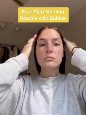 A post by @achiquepeek on TikTok caption: My four step effective morning skincare routine with @bubble featuring their new product Daydream, use discount code Samanthac10 for 10 percent off #WhatsOnYourFace #Bubbleskincare #DayDreamSerum AD