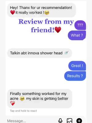 A post by @innovashowerhead on TikTok caption: A shower that purifies the hard water 🥺🚿! Order Now! 🔐#showerhead#shower #bathroomdesign#bathroom#bossinispa#modernbathroom#showersystem#showertok#innovashower#innovashowerhead #trending #tiktok#viral #uniqueproducts #johnnydepp#amberheard #johnnydepptiktok#StarWarsDay #foryou