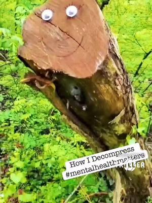 A post by @yoyoiziah on TikTok caption: #SelfCare is the best care 💙 Make Your #MentalHealth a priority. How do you decompress from the stress of life? #nature