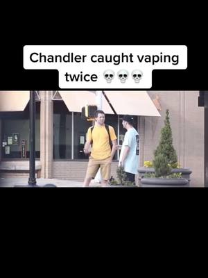 A post by @communismchris_ on TikTok caption: ⚠️disclaimer - I don’t care about them vaping I just thought it was pretty funny #fyp #foryou #foryoupage #viral #meme #mrbeast #chandler #blowup #blowthisup