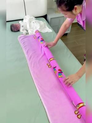 A post by @parenting_knowledge on TikTok caption: Come learn how to keep your baby comfortable at night without falling out of bed#babylove #baby #babyproduct #parenting