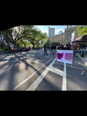 A post by @leewright29 on TikTok caption: SUSAN G KOMEN RACE FOR THE CURETHUNDER TUNNEL #raceforthecure #harleydavidson #motorcycle #susangkomen #fyp