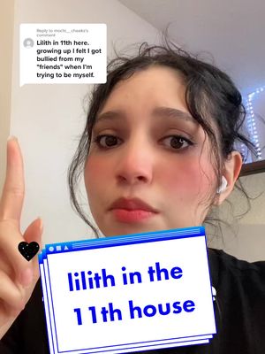 A post by @planetmilla on TikTok caption: Reply to @mochi__cheeks  lilith in 11th house deep dive??😳 #lilith #astrology #11thhouse