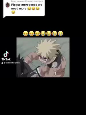 A post by @callmethegoat5 on TikTok caption: Reply to @younglilvegas #fyp #foryou #foryoupage #anime #naruto #funny #zyxcba #xyzbca #viral #repost #tiktok