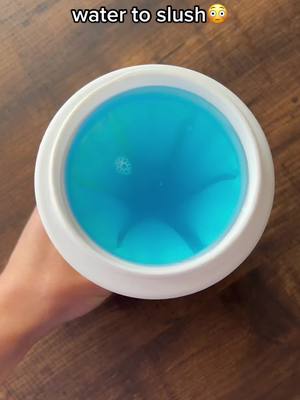 A post by @theslushify on TikTok caption: Blue slush #gadget