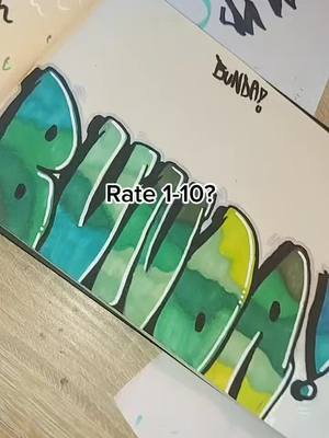 A post by @graffitichaos on TikTok caption: Rate 1-10?#molotow #bold #kor #marker #graffiti #throwie #straight #wek #tagging #piece #straightletters #tag #s14 #car #fy #fypシ #i #montanablack