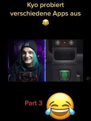 A post by @noah4_codmofficial on TikTok caption: Kyo probiert verschiedene apps aus. (Part3)!Folgt für Part 4❤️#kyocreepy #kyo