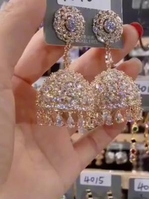 A post by @woneonejewelry1 on TikTok caption: #jewelry #earring #diamand earrings