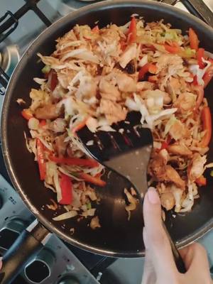 A post by @alessa_cocina on TikTok caption: chowmein keto friendly #chowmein #loseweightfast #sugarfree #Receta #dieta #dieta #keto #cooking