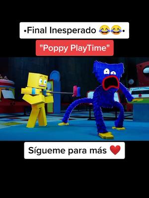 A post by @dreyk_m on TikTok caption: •Mas Vídeos en mi Perfil 🤗❤️ | #poppyplaytime #poppy #huggywuggy #foryou #fyp #fypシ #parati #paratii #destacame #viral #clip #clips #game #español #xd #wtf #troll #mrbeast #lol #f #fail #finalinesperado #xdd #😂 #❤️