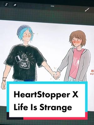 A post by @_still.not.bitten on TikTok caption: Heartstopper X Life is Strange! #heartstopper #lifeisstrange #darcyolsson #tarajones #aliceoseman #chloeprice #maxcaulfield #pricefield #lgbt